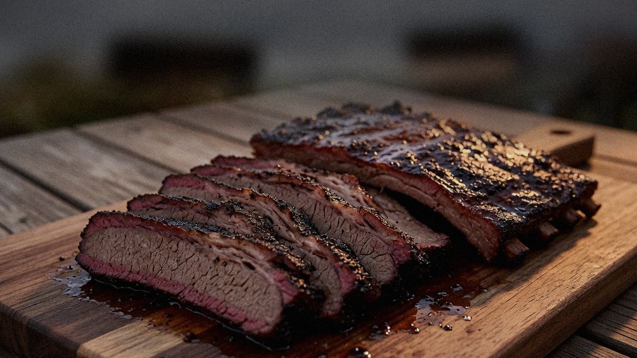 Finished cook results from the Weber Searwood XL 600 and Traeger Ironwood test